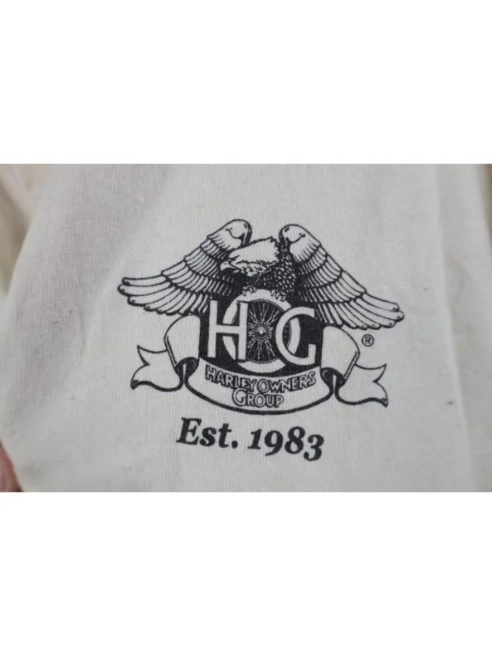 Vintage Y2K 2002 Mens 2XL Harley Owners Group HOG Rally Atlanta Henley T-Shirt